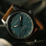 38mm Automatic Standard Issue Field Watch with Date Textured Denim Dial