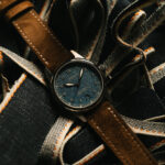 38mm Automatic Standard Issue Field Watch with Date Textured Denim Dial
