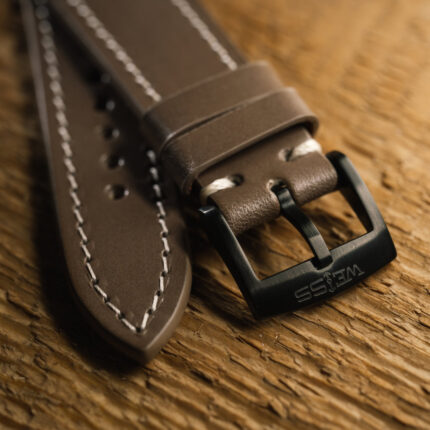 Weiss Buttero Taupe Leather Strap